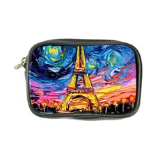 Eiffel Tower Starry Night Print Van Gogh Coin Purse by Maspions