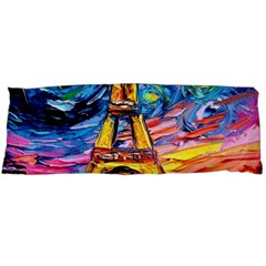 Eiffel Tower Starry Night Print Van Gogh Body Pillow Case (Dakimakura)