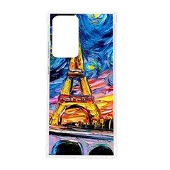 Eiffel Tower Starry Night Print Van Gogh Samsung Galaxy Note 20 Ultra Tpu Uv Case by Maspions