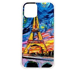 Eiffel Tower Starry Night Print Van Gogh iPhone 12 Pro max TPU UV Print Case