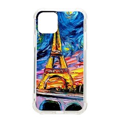 Eiffel Tower Starry Night Print Van Gogh iPhone 11 Pro 5.8 Inch TPU UV Print Case