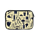 Elegant Hairdresser pattern cream Apple MacBook Pro 15  Zipper Case Front