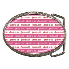 Breathe In Life, Breathe Out Love Text Motif Pattern Belt Buckles by dflcprintsclothing