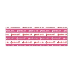 Breathe In Life, Breathe Out Love Text Motif Pattern Sticker Bumper (10 Pack) by dflcprintsclothing