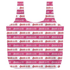 Breathe In Life, Breathe Out Love Text Motif Pattern Full Print Recycle Bag (xxl) by dflcprintsclothing