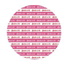 Breathe In Life, Breathe Out Love Text Motif Pattern Mini Round Pill Box (pack Of 3) by dflcprintsclothing