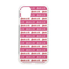 Breathe In Life, Breathe Out Love Text Motif Pattern Iphone 11 Tpu Uv Print Case by dflcprintsclothing