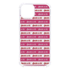 Breathe In Life, Breathe Out Love Text Motif Pattern Iphone 13 Tpu Uv Print Case by dflcprintsclothing