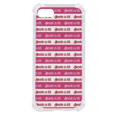 Breathe In Life, Breathe Out Love Text Motif Pattern Iphone Se by dflcprintsclothing