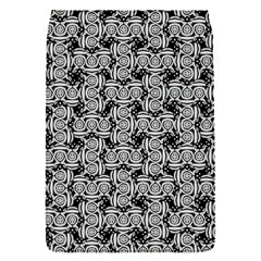 Ethnic Symbols Motif Black And White Pattern Removable Flap Cover (s) by dflcprintsclothing