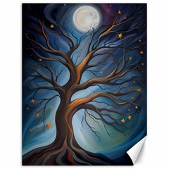 Tree Branches Mystical Moon Expressionist Oil Painting Acrylic Painting Abstract Nature Moonlight Ni Canvas 12  X 16 