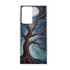 Tree Branches Mystical Moon Expressionist Oil Painting Acrylic Painting Abstract Nature Moonlight Ni Samsung Galaxy Note 20 Ultra Tpu Uv Case by Maspions