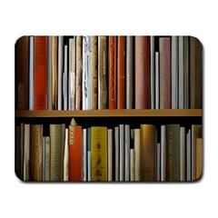 Book Nook Books Bookshelves Comfortable Cozy Literature Library Study Reading Reader Reading Nook Ro Small Mousepad by Maspions