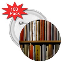 Book Nook Books Bookshelves Comfortable Cozy Literature Library Study Reading Reader Reading Nook Ro 2 25  Buttons (100 Pack) 