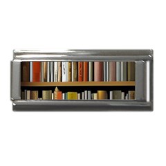 Book Nook Books Bookshelves Comfortable Cozy Literature Library Study Reading Reader Reading Nook Ro Superlink Italian Charm (9mm) by Maspions