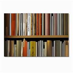 Book Nook Books Bookshelves Comfortable Cozy Literature Library Study Reading Reader Reading Nook Ro Postcards 5  X 7  (pkg Of 10) by Maspions