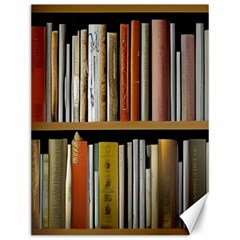 Book Nook Books Bookshelves Comfortable Cozy Literature Library Study Reading Reader Reading Nook Ro Canvas 12  X 16 