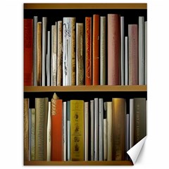 Book Nook Books Bookshelves Comfortable Cozy Literature Library Study Reading Reader Reading Nook Ro Canvas 36  X 48  by Maspions