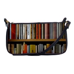 Book Nook Books Bookshelves Comfortable Cozy Literature Library Study Reading Reader Reading Nook Ro Shoulder Clutch Bag