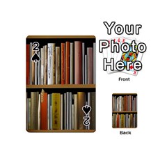 Book Nook Books Bookshelves Comfortable Cozy Literature Library Study Reading Reader Reading Nook Ro Playing Cards 54 Designs (mini)