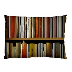 Book Nook Books Bookshelves Comfortable Cozy Literature Library Study Reading Reader Reading Nook Ro Pillow Case (two Sides)