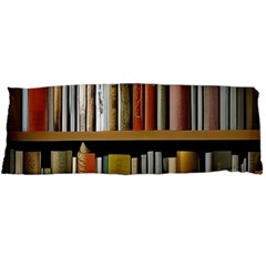 Book Nook Books Bookshelves Comfortable Cozy Literature Library Study Reading Reader Reading Nook Ro Body Pillow Case Dakimakura (two Sides) by Maspions