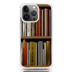 Book Nook Books Bookshelves Comfortable Cozy Literature Library Study Reading Reader Reading Nook Ro iPhone 13 Pro TPU UV Print Case Front