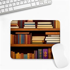 Book Nook Books Bookshelves Comfortable Cozy Literature Library Study Reading Room Fiction Entertain Small Mousepad