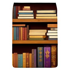 Book Nook Books Bookshelves Comfortable Cozy Literature Library Study Reading Room Fiction Entertain Removable Flap Cover (s) by Maspions