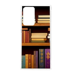 Book Nook Books Bookshelves Comfortable Cozy Literature Library Study Reading Room Fiction Entertain Samsung Galaxy Note 20 Ultra Tpu Uv Case by Maspions