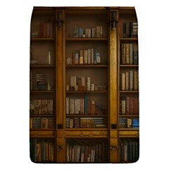 Books Book Shelf Shelves Knowledge Book Cover Gothic Old Ornate Library Removable Flap Cover (l)