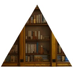 Books Book Shelf Shelves Knowledge Book Cover Gothic Old Ornate Library Wooden Puzzle Triangle by Maspions