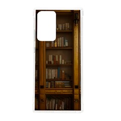 Books Book Shelf Shelves Knowledge Book Cover Gothic Old Ornate Library Samsung Galaxy Note 20 Ultra Tpu Uv Case by Maspions