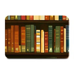 Books Bookshelves Library Fantasy Apothecary Book Nook Literature Study Plate Mats by Grandong