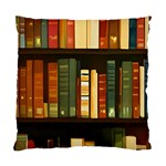 Books Bookshelves Library Fantasy Apothecary Book Nook Literature Study Standard Cushion Case (Two Sides) Front