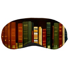 Books Bookshelves Library Fantasy Apothecary Book Nook Literature Study Sleep Mask by Grandong