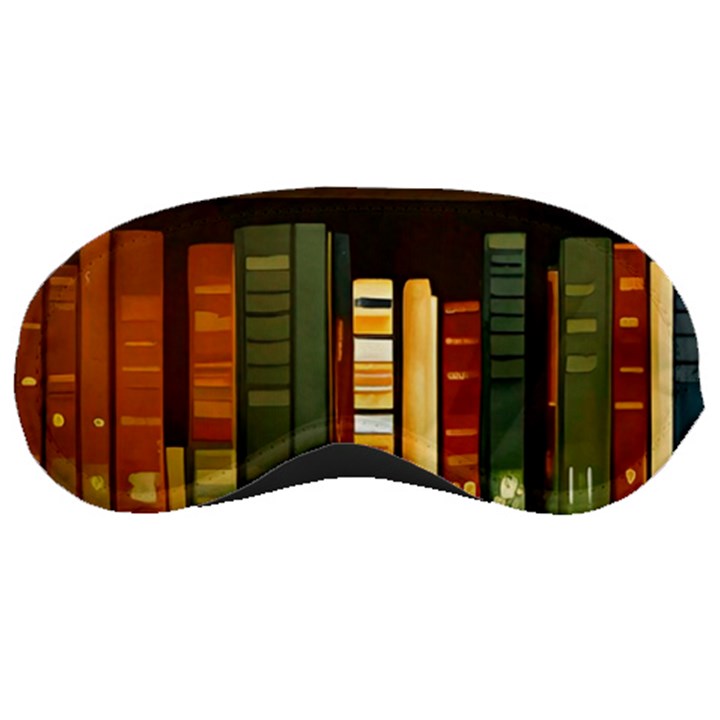 Books Bookshelves Library Fantasy Apothecary Book Nook Literature Study Sleep Mask