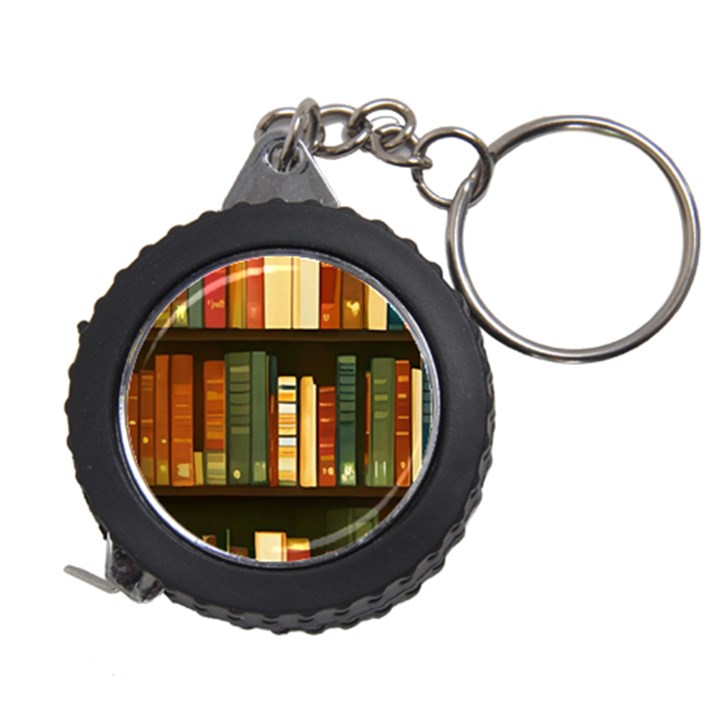 Books Bookshelves Library Fantasy Apothecary Book Nook Literature Study Measuring Tape