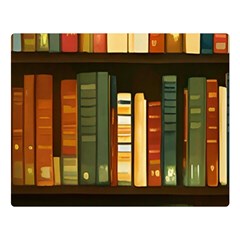 Books Bookshelves Library Fantasy Apothecary Book Nook Literature Study Two Sides Premium Plush Fleece Blanket (large) by Grandong