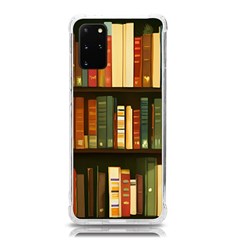 Books Bookshelves Library Fantasy Apothecary Book Nook Literature Study Samsung Galaxy S20plus 6 7 Inch Tpu Uv Case by Grandong