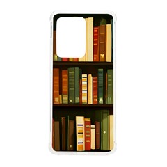 Books Bookshelves Library Fantasy Apothecary Book Nook Literature Study Samsung Galaxy S20 Ultra 6 9 Inch Tpu Uv Case by Grandong