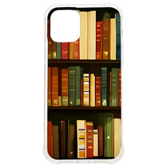 Books Bookshelves Library Fantasy Apothecary Book Nook Literature Study Iphone 12/12 Pro Tpu Uv Print Case by Grandong