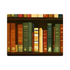 Books Bookshelves Library Fantasy Apothecary Book Nook Literature Study Premium Plush Fleece Blanket (mini) by Grandong