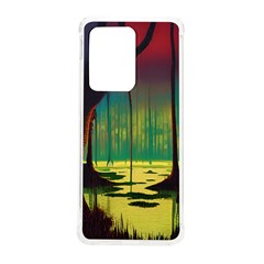 Nature Swamp Water Sunset Spooky Night Reflections Bayou Lake Samsung Galaxy S20 Ultra 6 9 Inch Tpu Uv Case by Grandong