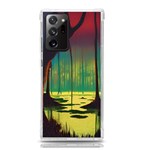 Nature Swamp Water Sunset Spooky Night Reflections Bayou Lake Samsung Galaxy Note 20 Ultra TPU UV Case Front