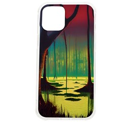 Nature Swamp Water Sunset Spooky Night Reflections Bayou Lake Iphone 12 Pro Max Tpu Uv Print Case by Grandong