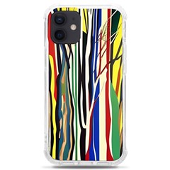 Abstract Trees Colorful Artwork Woods Forest Nature Artistic Iphone 12 Mini Tpu Uv Print Case	 by Grandong