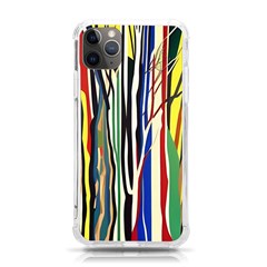 Abstract Trees Colorful Artwork Woods Forest Nature Artistic Iphone 11 Pro Max 6 5 Inch Tpu Uv Print Case by Grandong