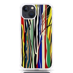 Abstract Trees Colorful Artwork Woods Forest Nature Artistic Iphone 13 Tpu Uv Print Case by Grandong