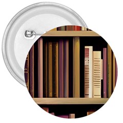 Books Bookshelves Office Fantasy Background Artwork Book Cover Apothecary Book Nook Literature Libra 3  Buttons by Grandong